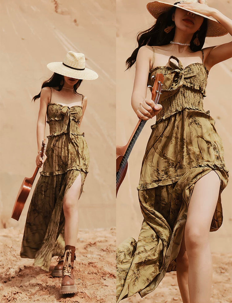 "Oasis Serenade" Dress