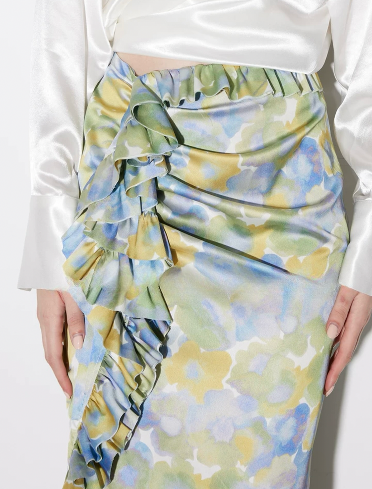 "Watercolor Whimsy" Skirt