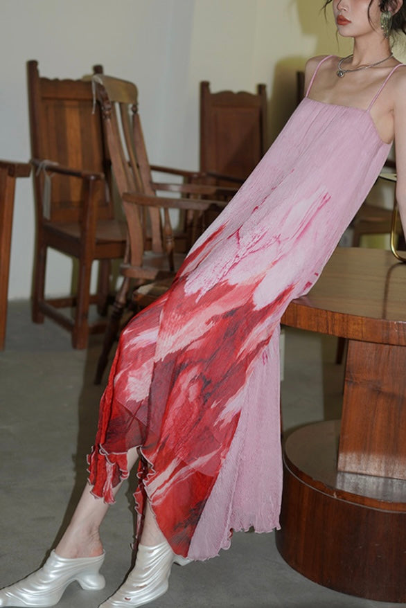 "Sunset Silk" Dress