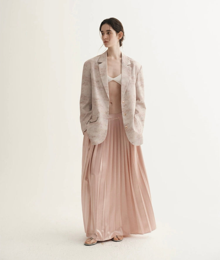 Sierra Sienna Blush Hand-Dyed Blazer