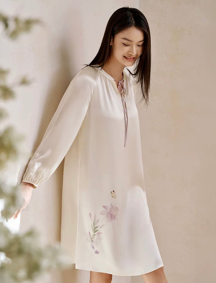 Emma Ivory Bloom Nightwear