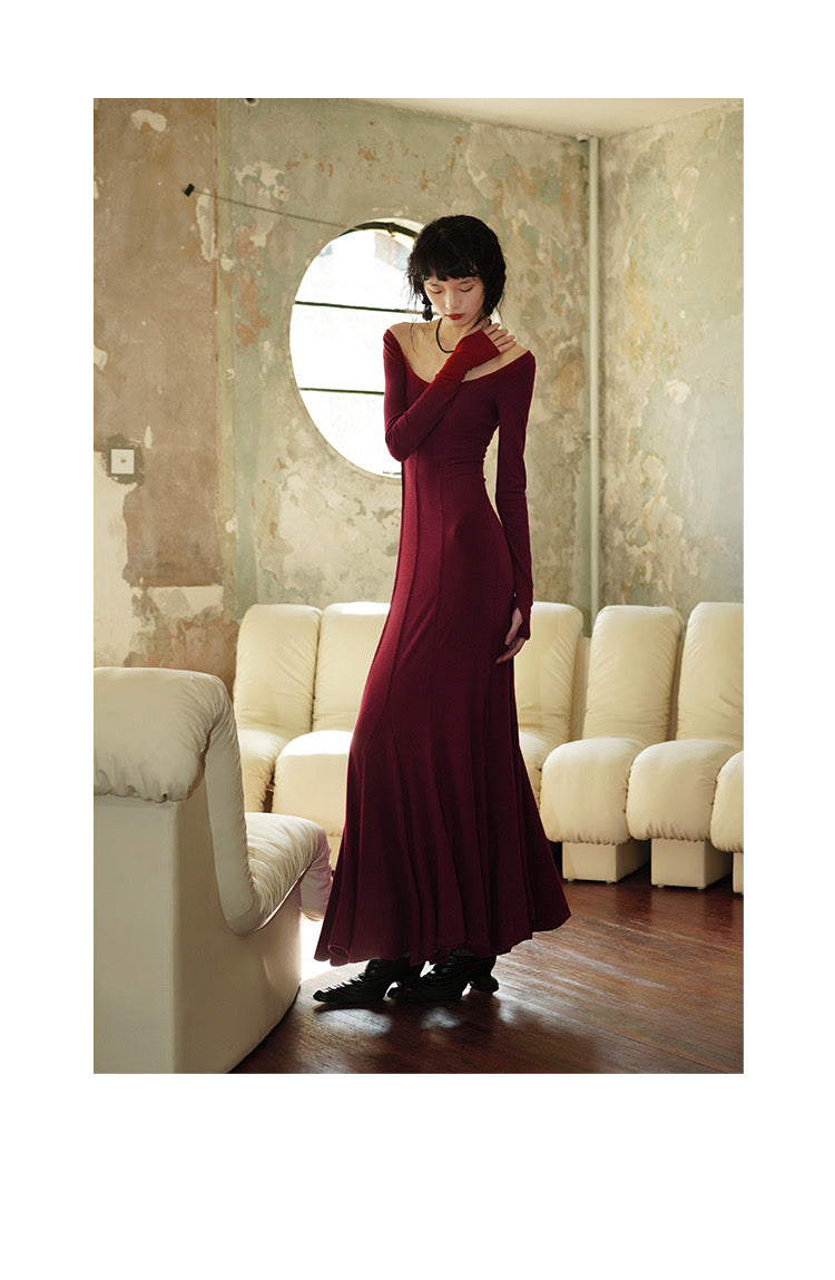 "Nocturnal Poise" Gown