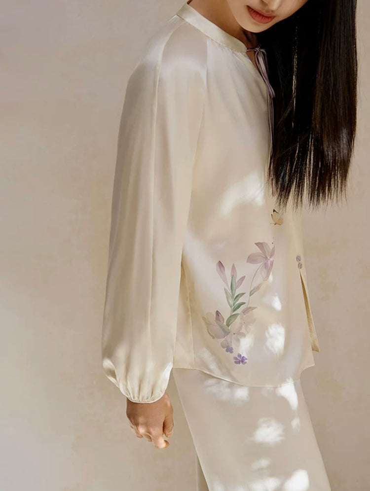 Emma Ivory Bloom Nightwear