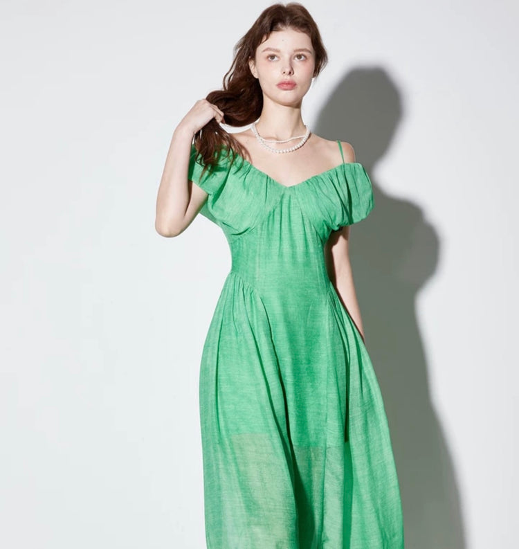 Mia The Emerald Whimsy Dress