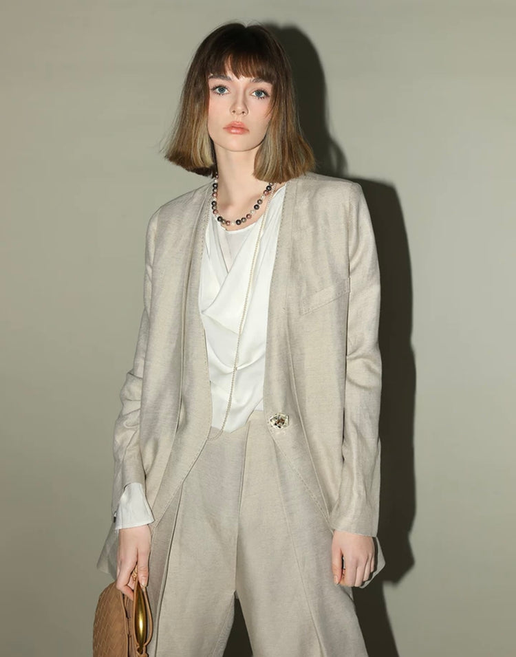 Kendall Celeste Linen Set