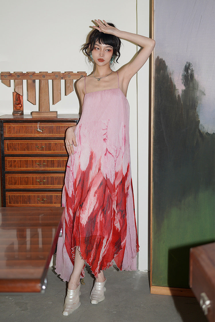 "Sunset Silk" Dress