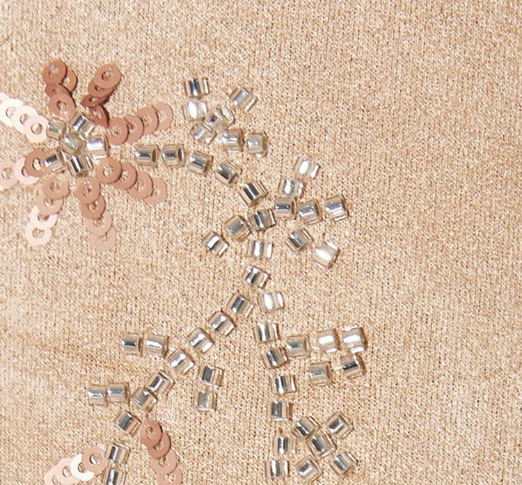 Eliza Embellished Bow Dress