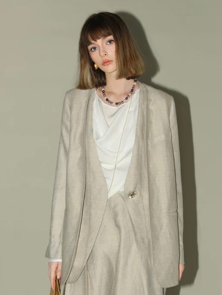 Kendall Celeste Linen Set