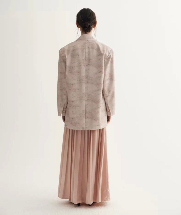 Sierra Sienna Blush Hand-Dyed Blazer