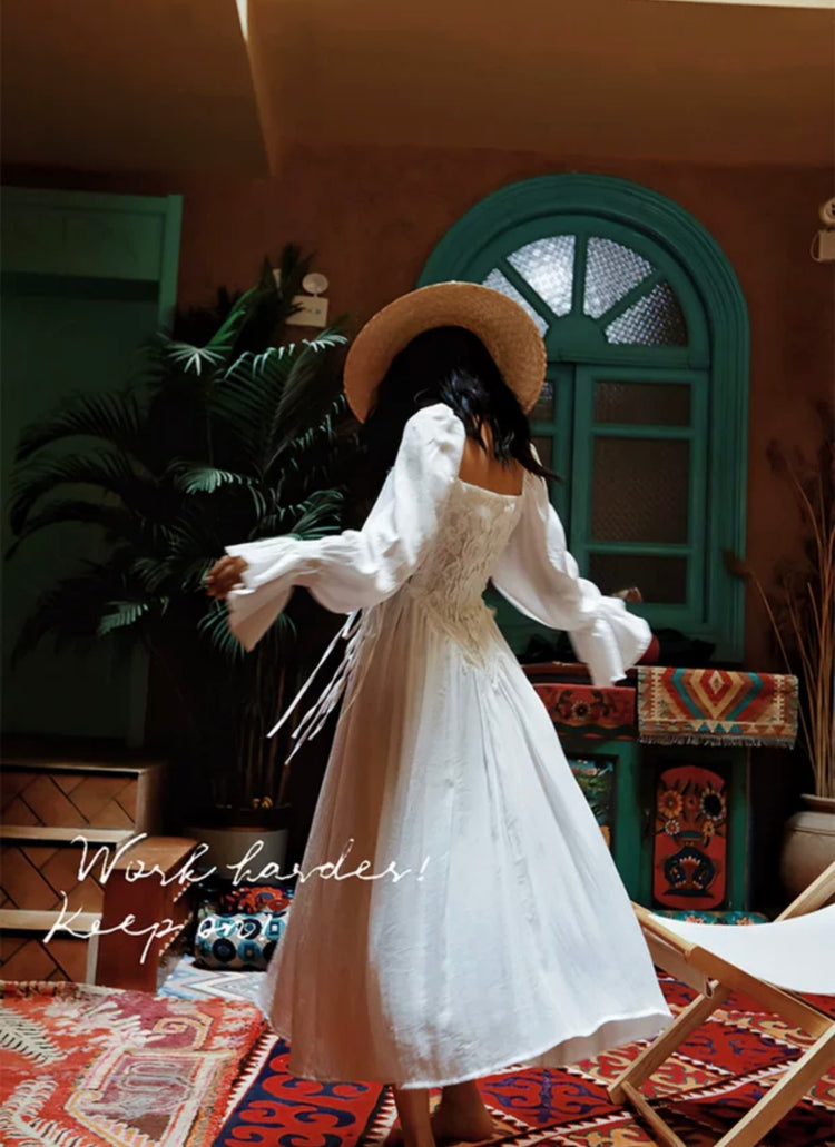 "Serene Chateau" Dress