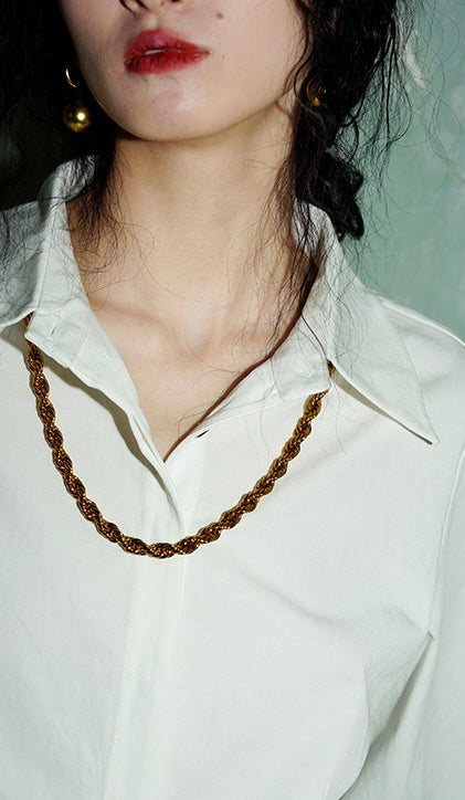 "Ivory Classic" Blouse