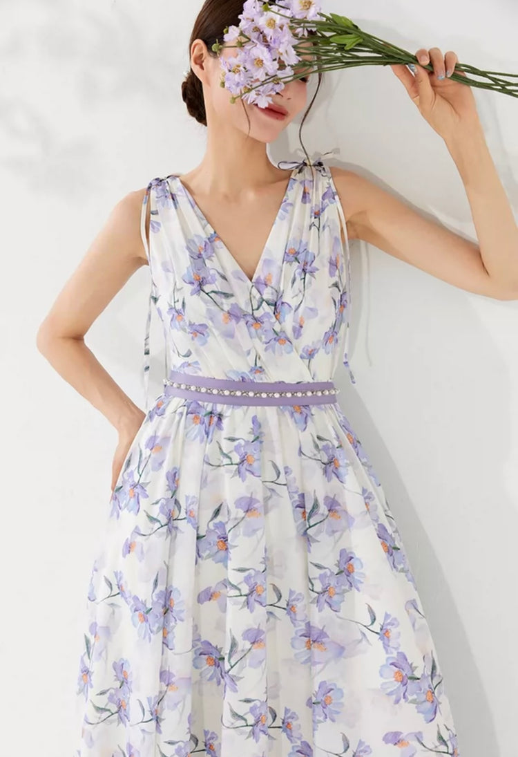 "Violet Whisper" Dress