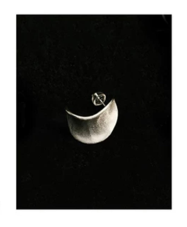 Georgia Luna Crescent Hoops