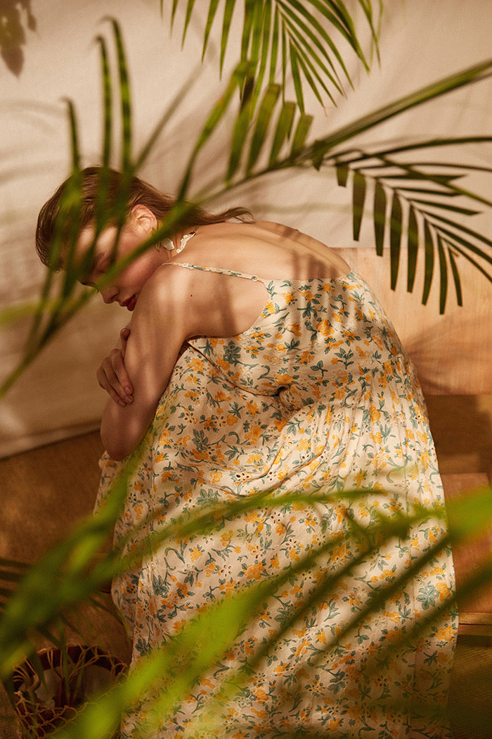 "Sunny Meadow" Midi Dress