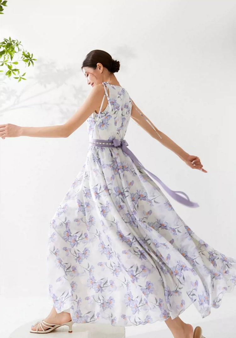 "Violet Whisper" Dress