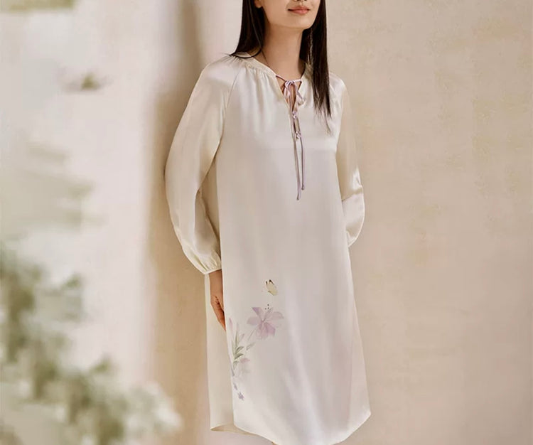 Emma Ivory Bloom Nightwear