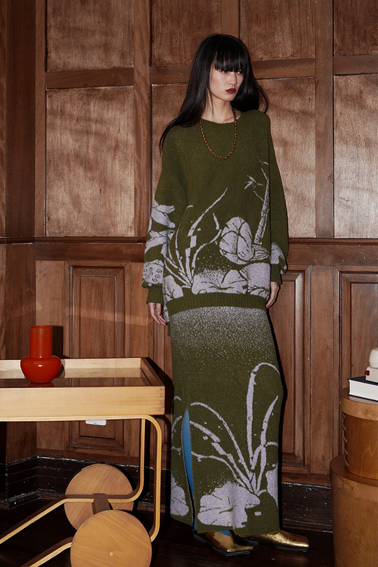 "Cocoa Botanica" Dress