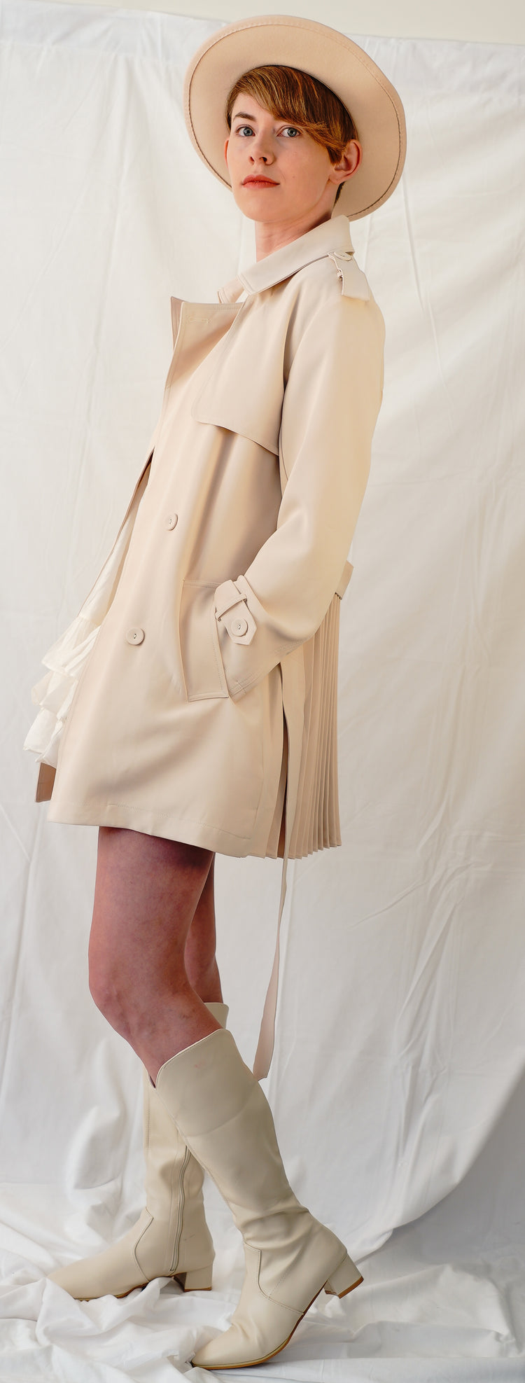 "Ivory Whisper" Coat