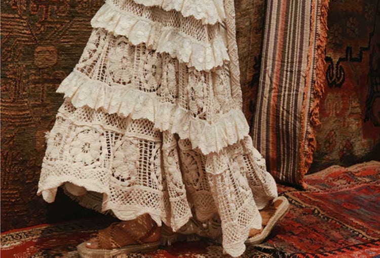 "Crochet Harmony" Skirt
