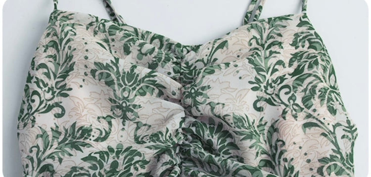 "Verdant Vines" Maxi Dress