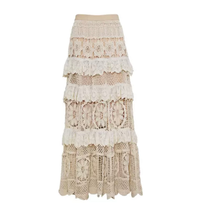 "Crochet Harmony" Skirt