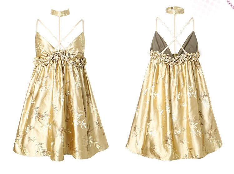"Verdant Vogue" Dress