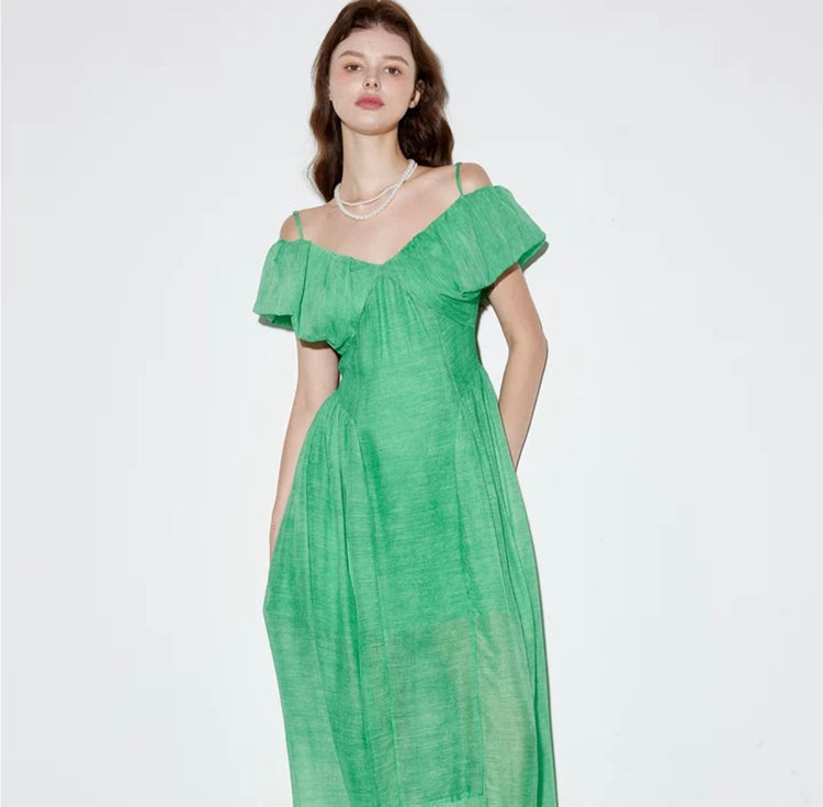 Mia The Emerald Whimsy Dress