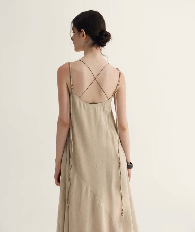 Tilly Alina Linen Maxi Dress