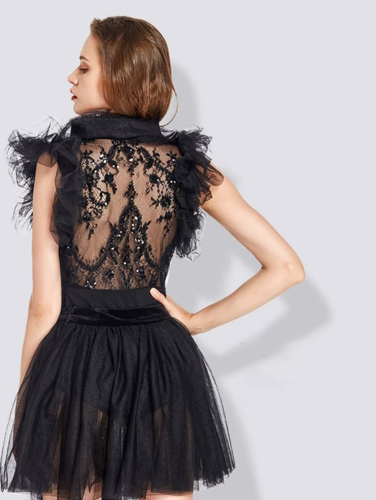 Sophia Vivienne Dramatic Tulle Dress