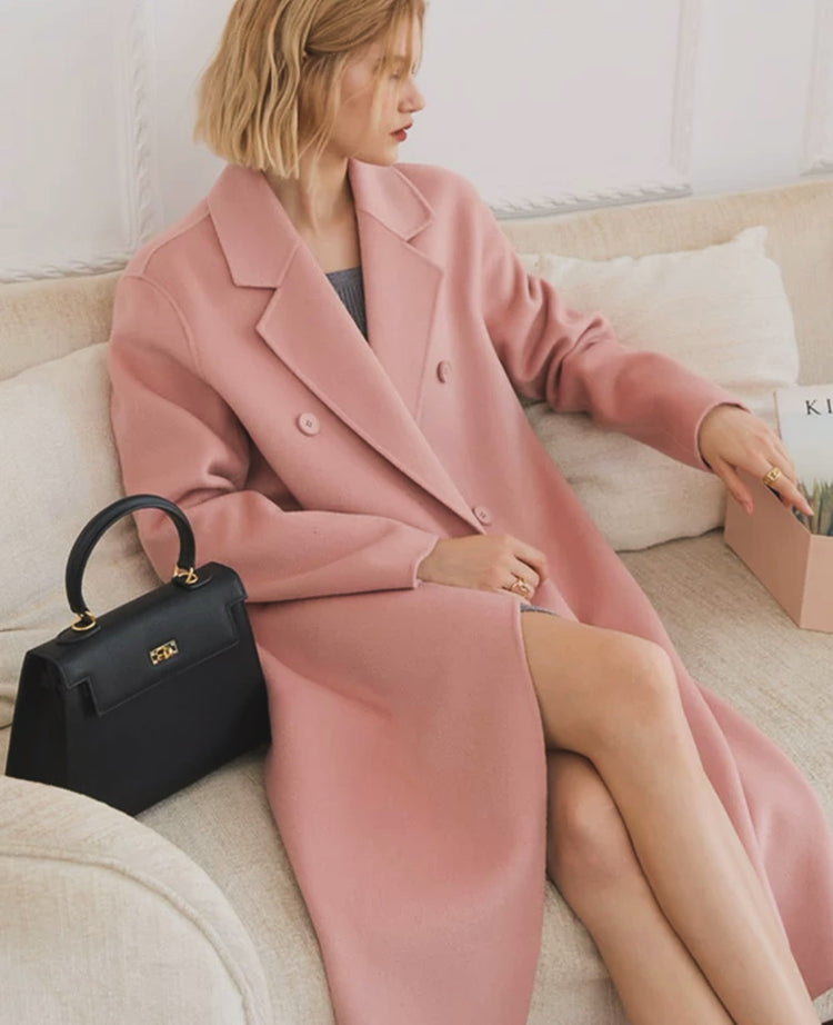 "Olivia Blush" Coat