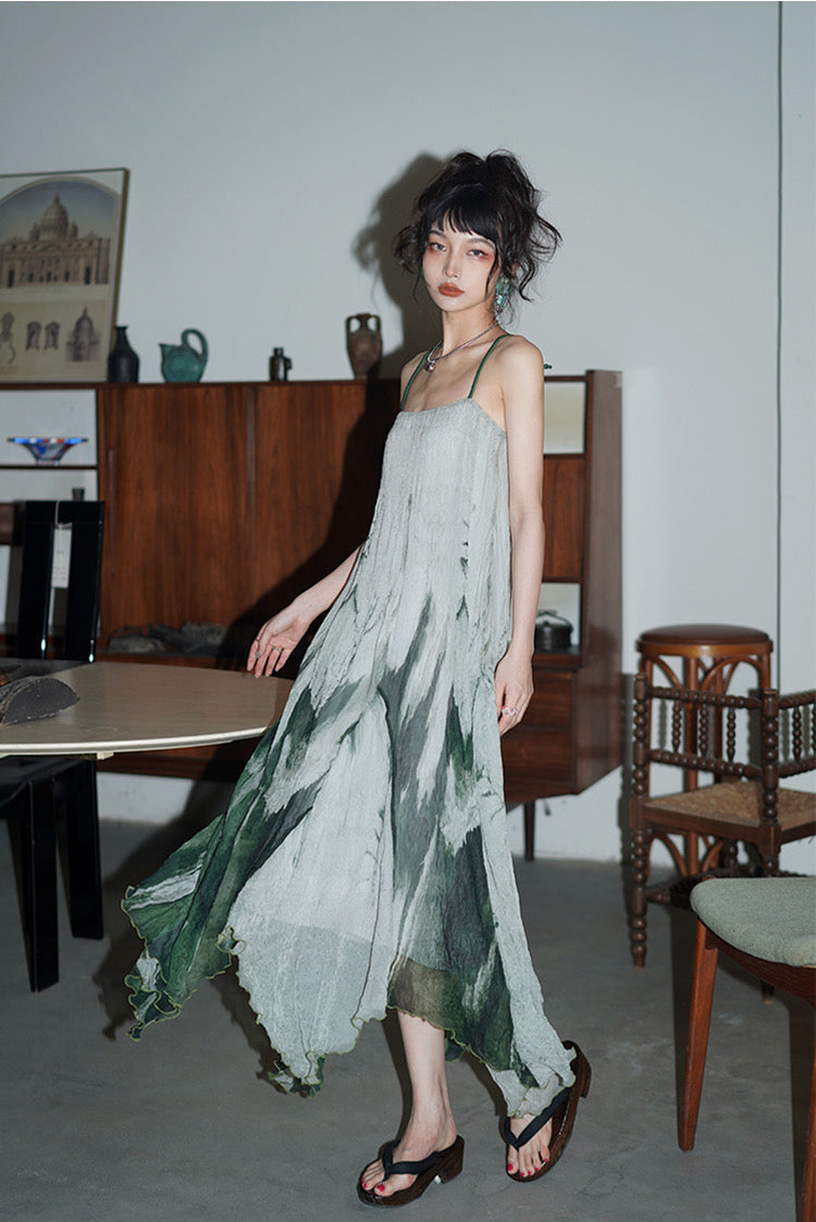 "Sunset Silk" Dress