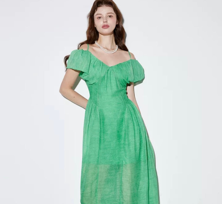 Mia The Emerald Whimsy Dress