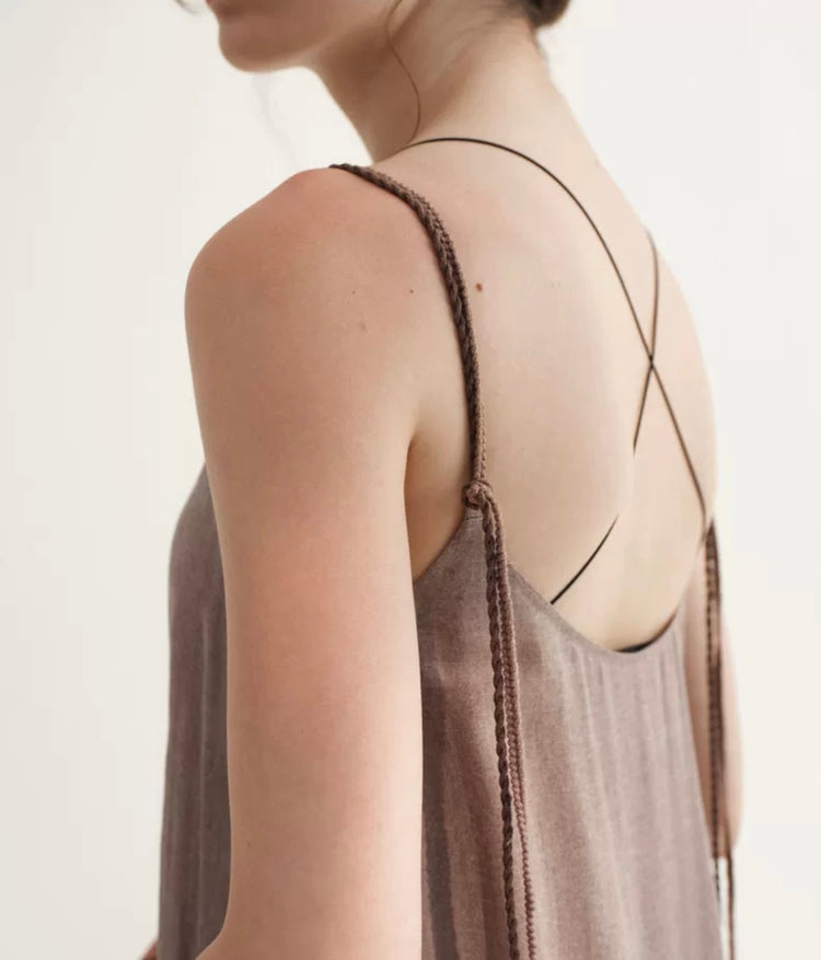 Tilly Alina Linen Maxi Dress