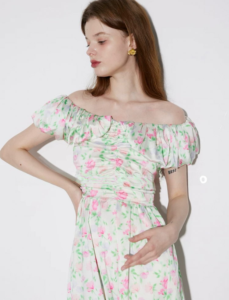 "Blossom Ruffle" Dress
