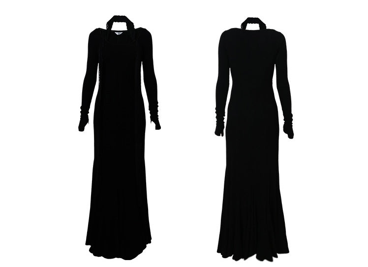 "Nocturnal Poise" Gown