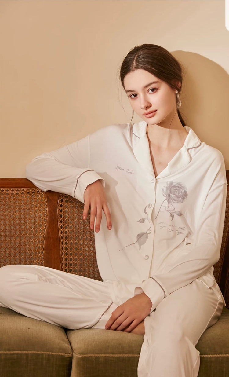 "Elena Elegance" Pajama Set