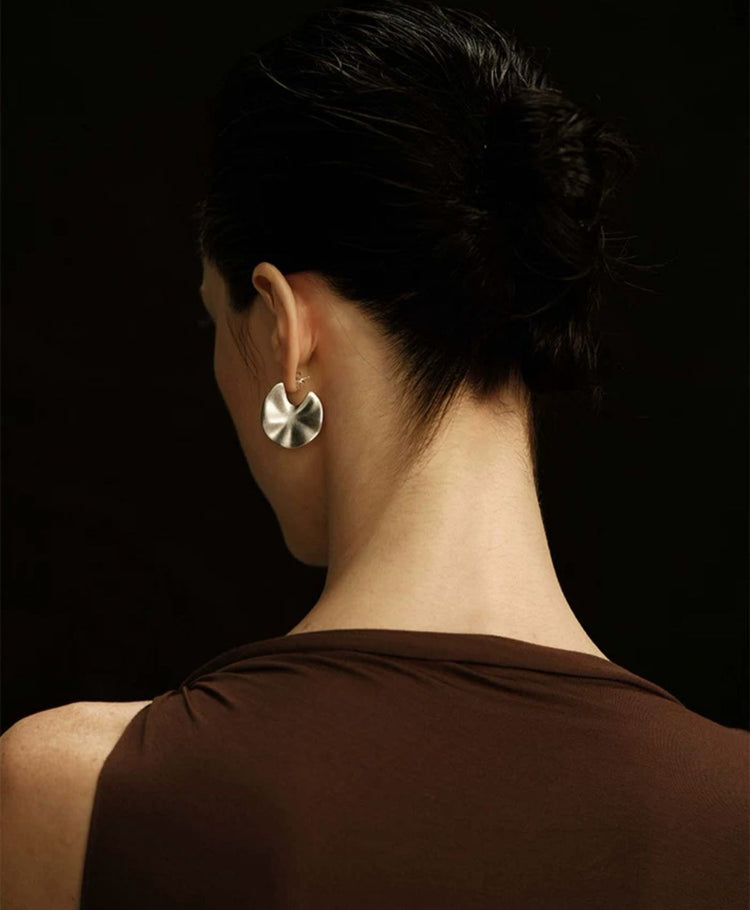Holly Eclipse Sculptural Earrings