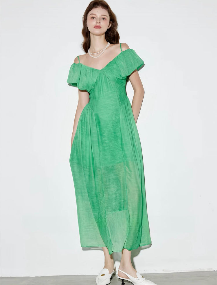 Mia The Emerald Whimsy Dress
