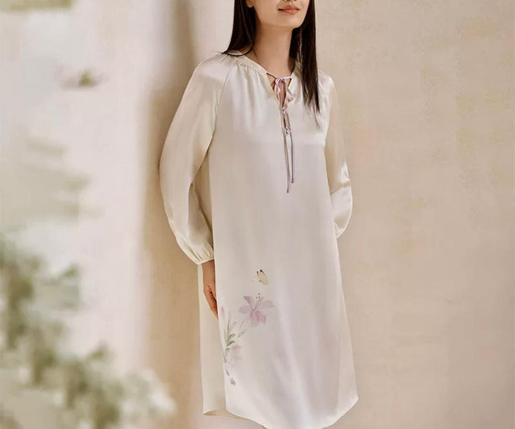 Emma Ivory Bloom Nightwear