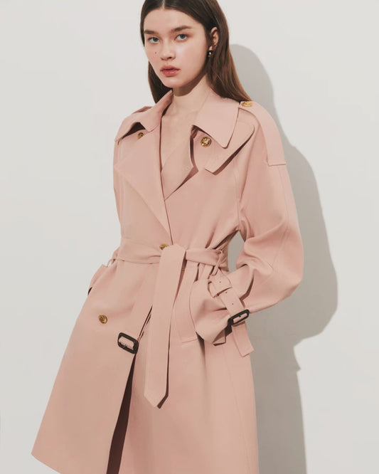 "Nora Blush" Trench