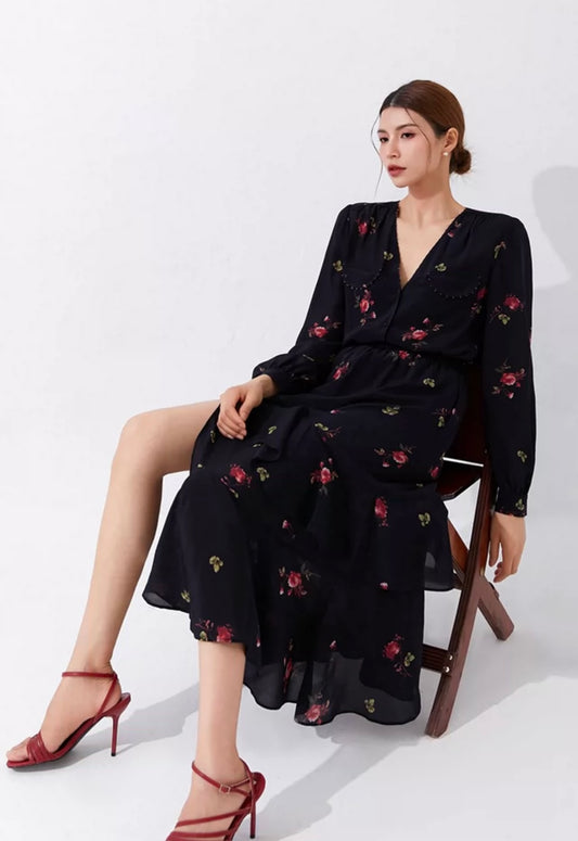 "Natalia Nocturne" Dress