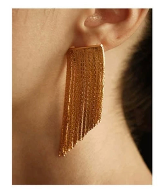 Harriet Aurora Fringe Earrings