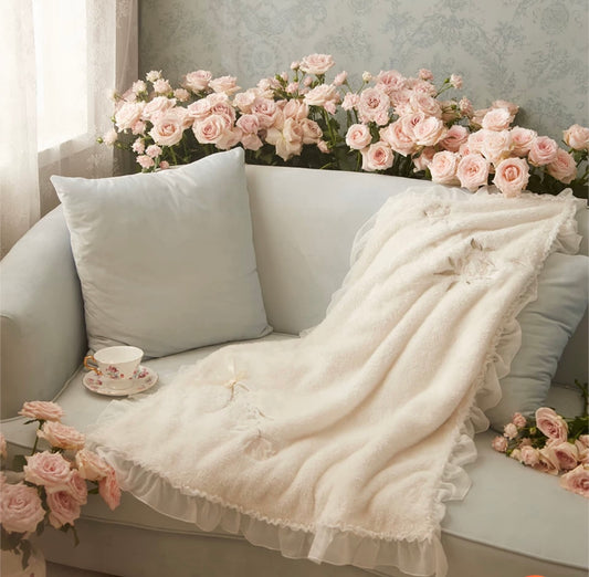"Charlotte Chiffon" Throw Blanket