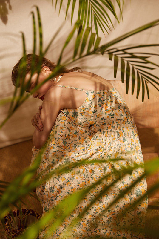 "Sunny Meadow" Midi Dress