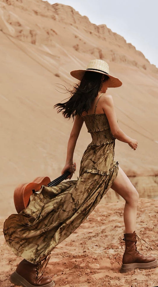 "Oasis Serenade" Dress
