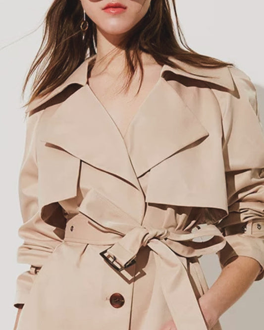 "Isabella Cream" Trench
