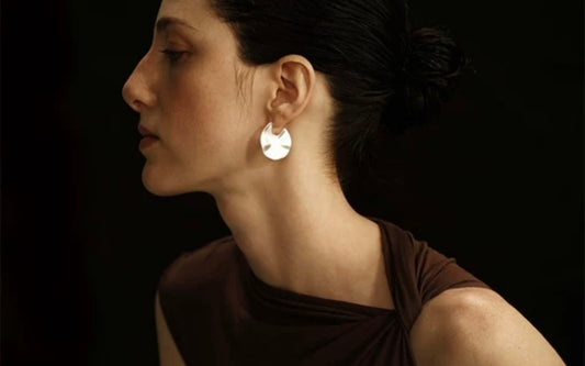 Holly Eclipse Sculptural Earrings