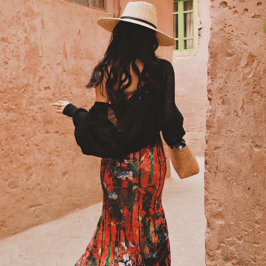 "Vivid Canvas" Dress