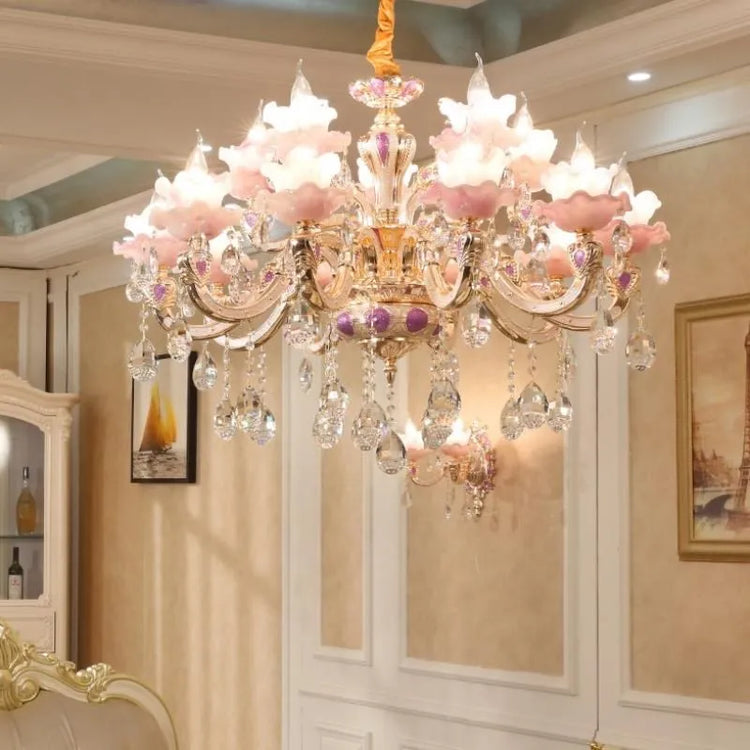 Leila Crystal Chandelier