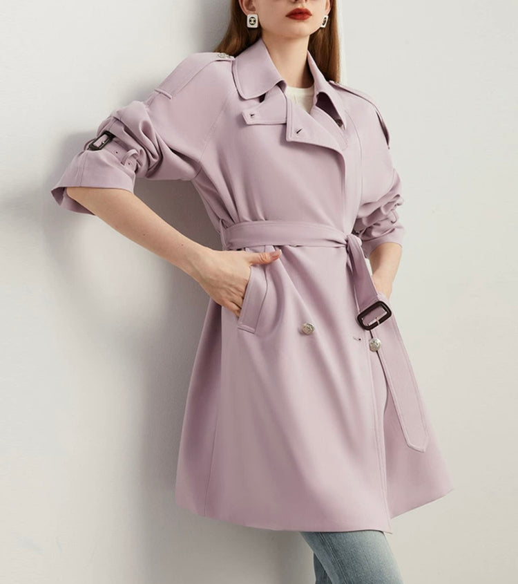 "Evelyn Mauve" Trench